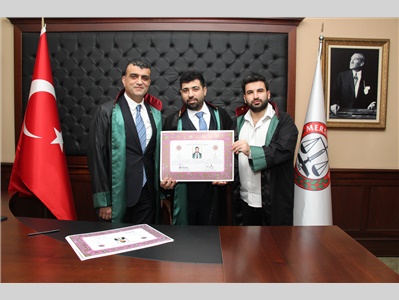 13 STAJYER AVUKATIMIZ, AVUKATLIK RUHSATNAMESİNİ ALDI