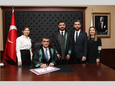 13 STAJYER AVUKATIMIZ, AVUKATLIK RUHSATNAMESİNİ ALDI