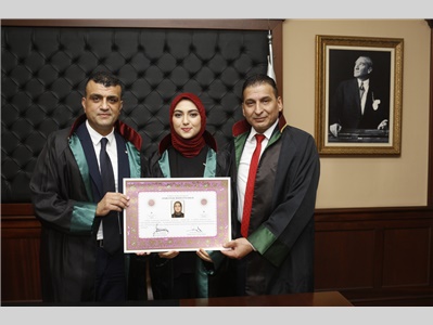 13 STAJYER AVUKATIMIZ CÜBBE GİYDİ