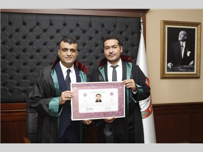 13 STAJYER AVUKATIMIZ CÜBBE GİYDİ
