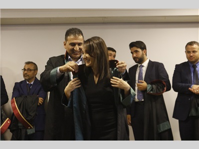 34 STAJYER AVUKATIMIZ CÜBBE GİYDİ