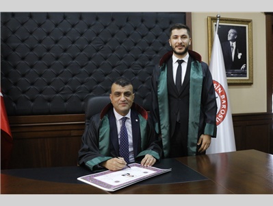 34 STAJYER AVUKATIMIZ CÜBBE GİYDİ