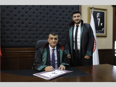 34 STAJYER AVUKATIMIZ CÜBBE GİYDİ
