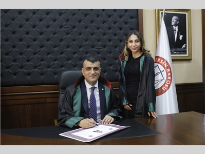 34 STAJYER AVUKATIMIZ CÜBBE GİYDİ