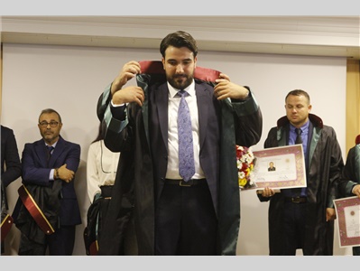 34 STAJYER AVUKATIMIZ CÜBBE GİYDİ