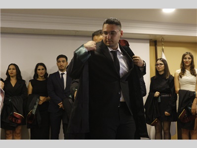 34 STAJYER AVUKATIMIZ CÜBBE GİYDİ