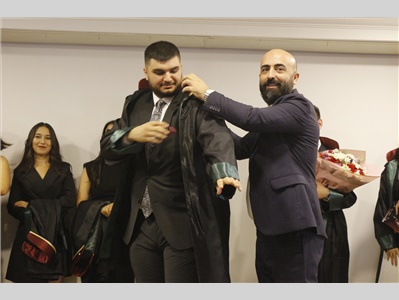 34 STAJYER AVUKATIMIZ CÜBBE GİYDİ