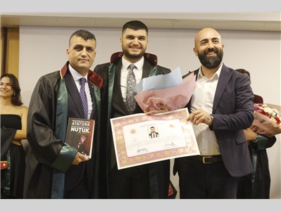 34 STAJYER AVUKATIMIZ CÜBBE GİYDİ