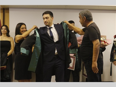 34 STAJYER AVUKATIMIZ CÜBBE GİYDİ