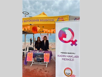 KADIN HAKLARI MERKEZİMİZ, KADINA YÖNELİK ŞİDDETE KARŞI BİLGİLENDİRME BROŞÜRÜ DAĞITTI