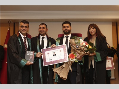 24 STAJYER AVUKATIMIZ, AVUKATLIK RUHSATNAMESİNİ ALDI