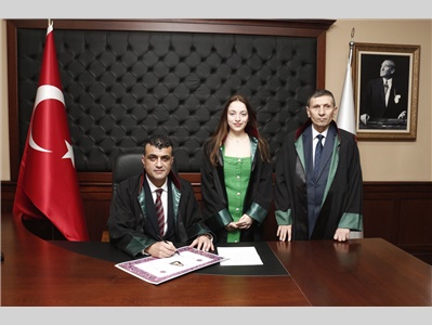 24 STAJYER AVUKATIMIZ, AVUKATLIK RUHSATNAMESİNİ ALDI
