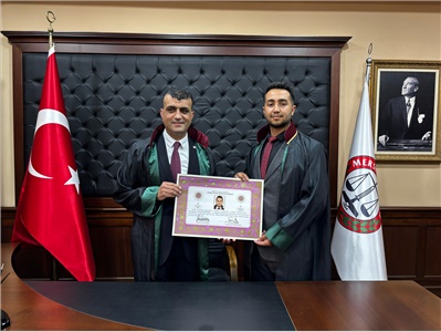 6 STAJYER AVUKATIMIZ CÜBBE GİYDİ