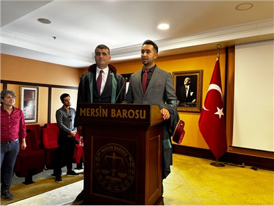 6 STAJYER AVUKATIMIZ CÜBBE GİYDİ
