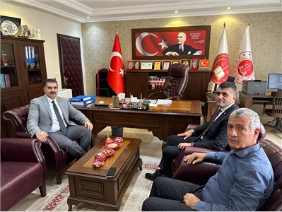 ANAMUR CUMHURİYET BAŞSAVCISI SAYIN MERİÇ DEDE' YE ZİYARET