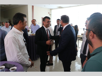 ADLİYE'DE BAYRAMLAŞMA MERASİMİNE KATILDIK
