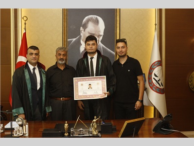 4 STAJYER AVUKATIMIZ CÜBBE GİYDİ