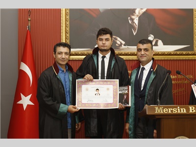 4 STAJYER AVUKATIMIZ CÜBBE GİYDİ