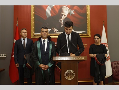 4 STAJYER AVUKATIMIZ CÜBBE GİYDİ