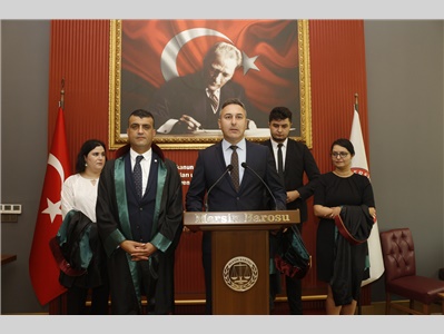4 STAJYER AVUKATIMIZ CÜBBE GİYDİ