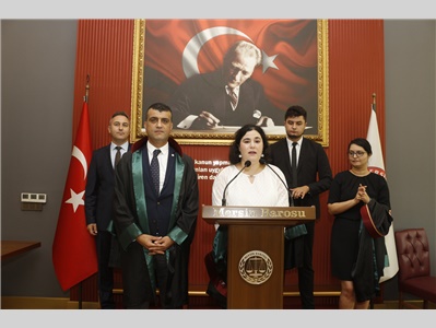4 STAJYER AVUKATIMIZ CÜBBE GİYDİ