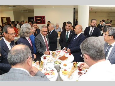 BARO YÖNETİMİ VE YARGI CAMİASI BAYRAMLAŞMA MERASİMİNDE BULUŞTU