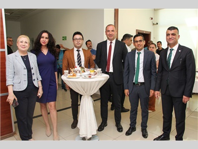 BARO YÖNETİMİ VE YARGI CAMİASI BAYRAMLAŞMA MERASİMİNDE BULUŞTU