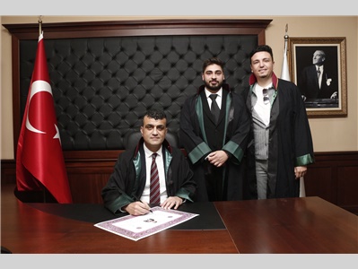 9 STAJYER AVUKATIMIZ, AVUKATLIK RUHSATNAMESİNİ ALDI