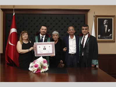 9 STAJYER AVUKATIMIZ, AVUKATLIK RUHSATNAMESİNİ ALDI