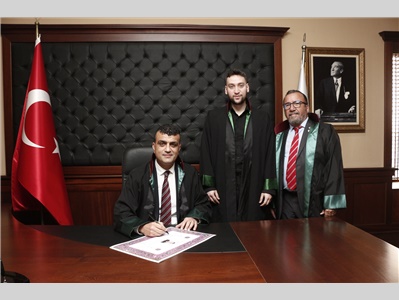 9 STAJYER AVUKATIMIZ, AVUKATLIK RUHSATNAMESİNİ ALDI