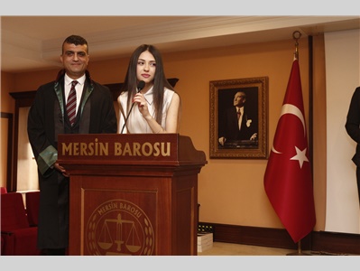 9 STAJYER AVUKATIMIZ, AVUKATLIK RUHSATNAMESİNİ ALDI