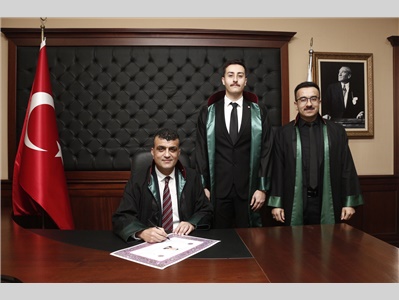9 STAJYER AVUKATIMIZ, AVUKATLIK RUHSATNAMESİNİ ALDI