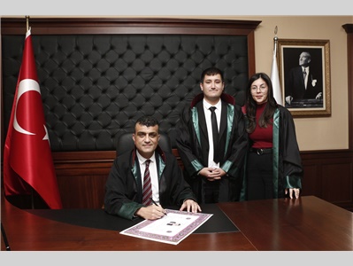 9 STAJYER AVUKATIMIZ, AVUKATLIK RUHSATNAMESİNİ ALDI