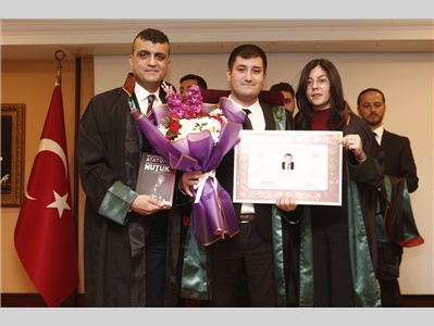 9 STAJYER AVUKATIMIZ, AVUKATLIK RUHSATNAMESİNİ ALDI