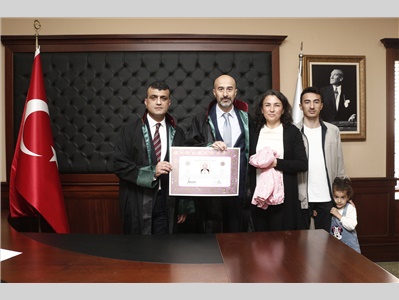 9 STAJYER AVUKATIMIZ, AVUKATLIK RUHSATNAMESİNİ ALDI
