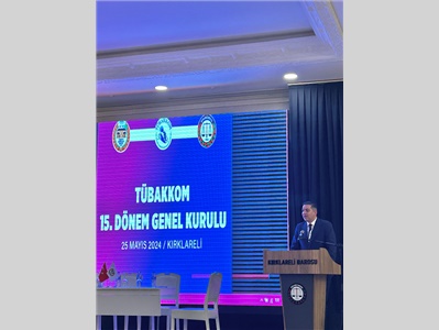 KADIN HAKLARI MERKEZİMİZ, TÜBAKKOM 15. DÖNEM GENEL KURULUNA KATILDI