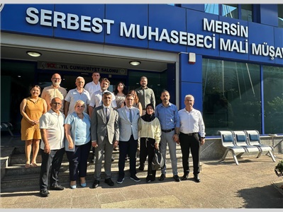 MERSİN SMMMO YÖNETİMİNE HAYIRLI OLSUN ZİYARETİ