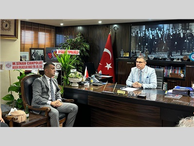 MERSİN SMMMO YÖNETİMİNE HAYIRLI OLSUN ZİYARETİ