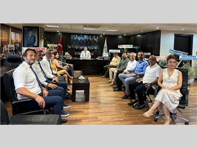 MERSİN SMMMO YÖNETİMİNE HAYIRLI OLSUN ZİYARETİ