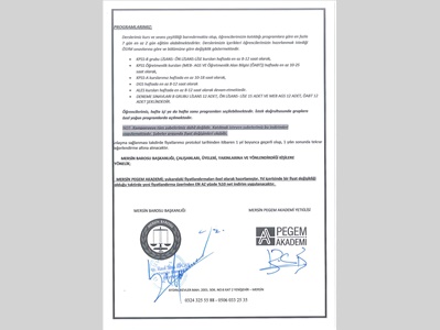 AKIN DİL EĞİTİM MERKEZİ & PEGEM AKADEMİ İLE İNDİRİM PROTOKOLÜ İMZALANDI
