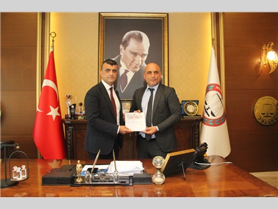 MHP YÖNETİMİNDEN BAŞKANIMIZ AV. GAZİ ÖZDEMİR’E ZİYARET