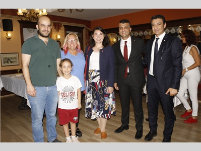MERSİN BAROSU CUMHURİYET RESEPSİYONU DÜZENLEDİ