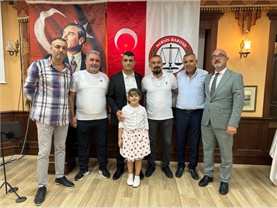 MERSİN BAROSU CUMHURİYET RESEPSİYONU DÜZENLEDİ