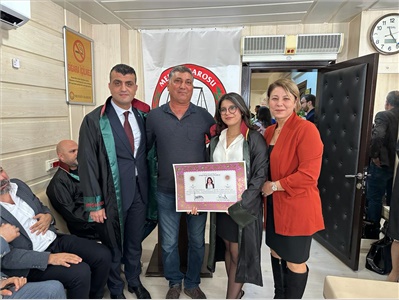 ANAMUR'DA YEMİN TÖRENİ DÜZENLENDİ