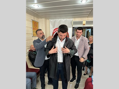 ANAMUR'DA YEMİN TÖRENİ DÜZENLENDİ