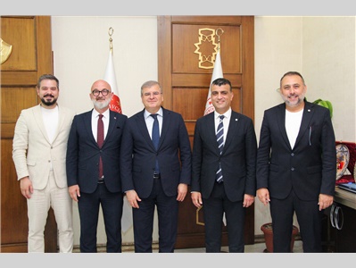 MERSİN ADALET KOMİSYONU BAŞKANI SAYIN MUSTAFA KAHVECİ’YE VEDA ZİYARETİ