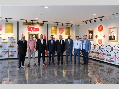 MTOSB BAŞKANI SABRİ TEKLİ’YE ZİYARET