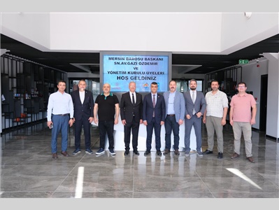 MTOSB BAŞKANI SABRİ TEKLİ’YE ZİYARET
