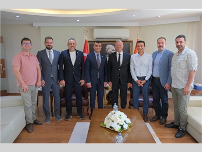 MTOSB BAŞKANI SABRİ TEKLİ’YE ZİYARET