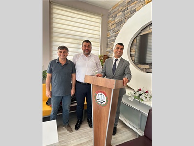 MUT İLÇE TEMSİLCİLİĞİMİZE ZİYARET